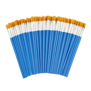 Pinsel 100er-Set Blau-Hellbraun-Silber von Relaxdays