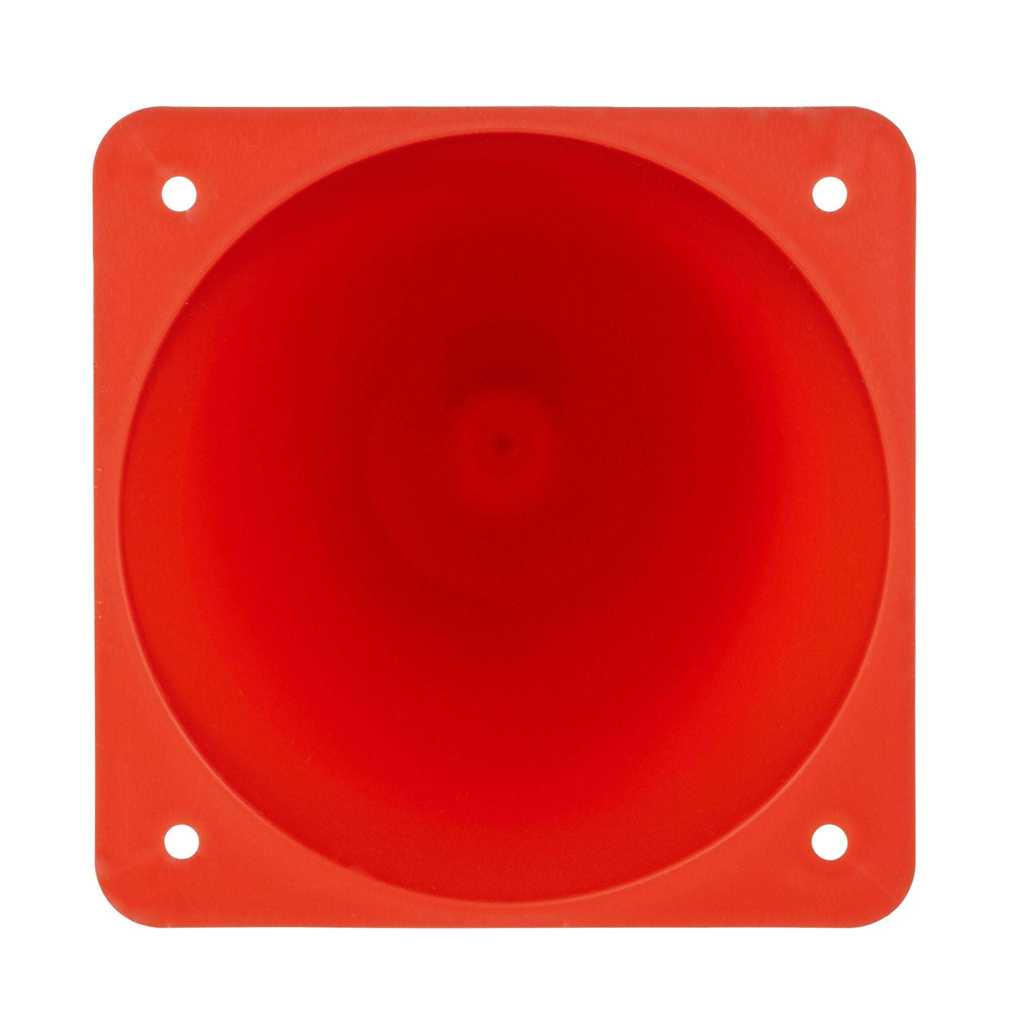 Pylonen 10er-Set mit Beutel & Warnband Weiss-Orange-Schwarz von Relaxdays