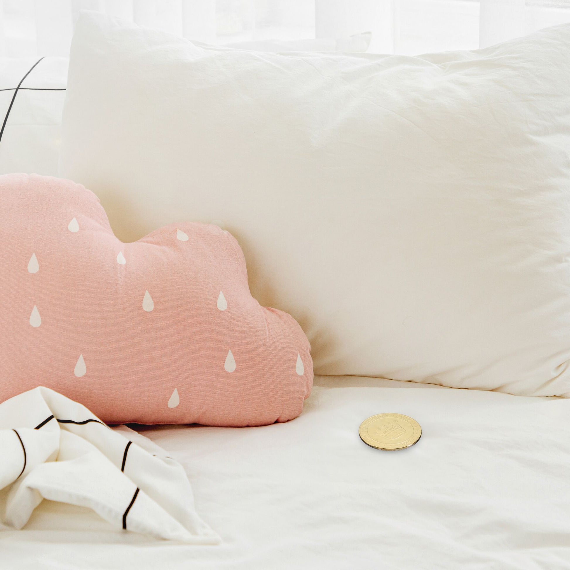 Zahnfee Münze 20er-Set Gold von Relaxdays
