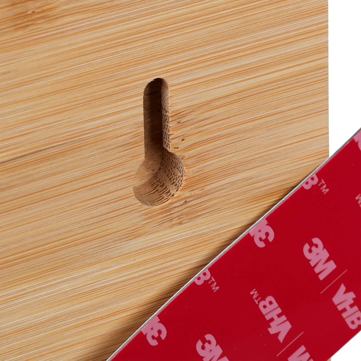 Bambus Toilettenpapierhalter mit Ablage Hellbraun von Relaxdays