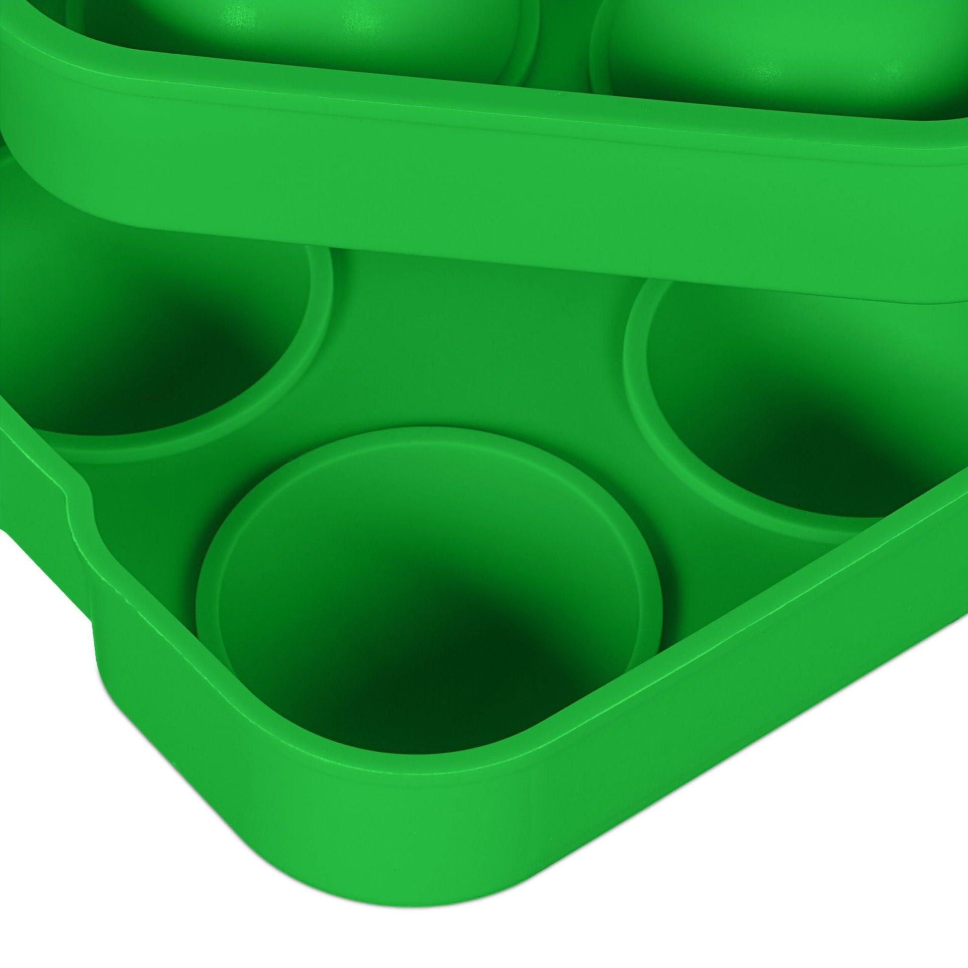Eiswürfelform Silikon 2er-Set Grün von Relaxdays
