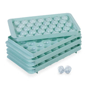 Runde Eiswürfelform 3er-Set Türkis von Relaxdays