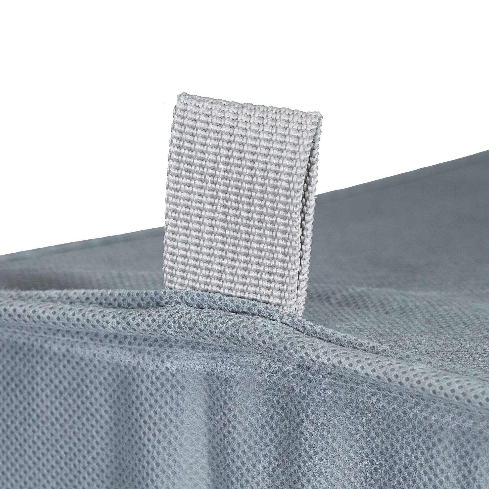 Hängeregal Kleiderschrank 8 Fächer Grau von Relaxdays