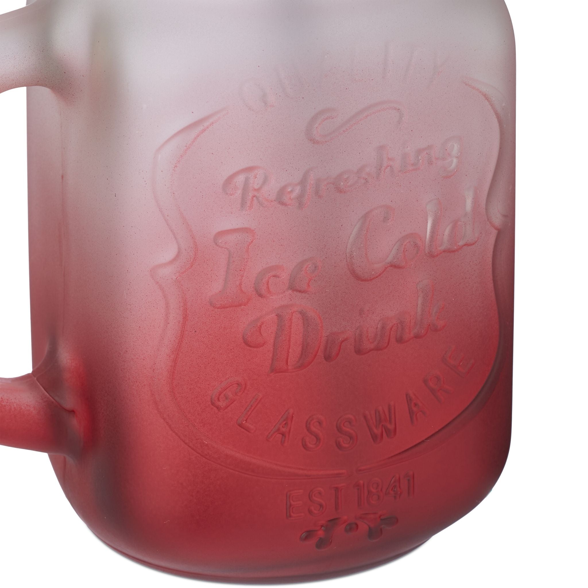 Trinkgläser mit Deckel 8er-Set Blau-Grün-Rot von Relaxdays