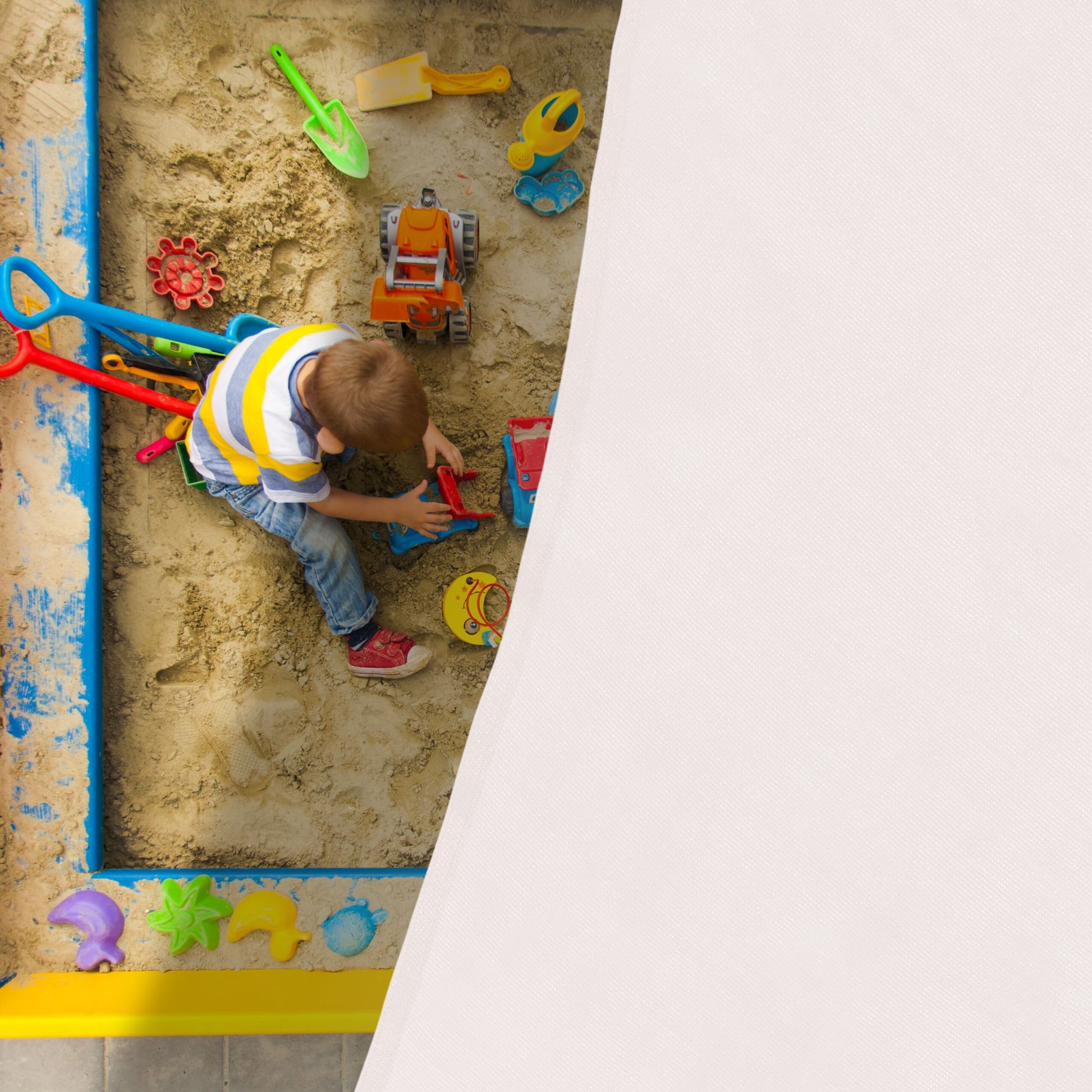 Dreieckiges Sonnensegel HDPE Weiss von Relaxdays