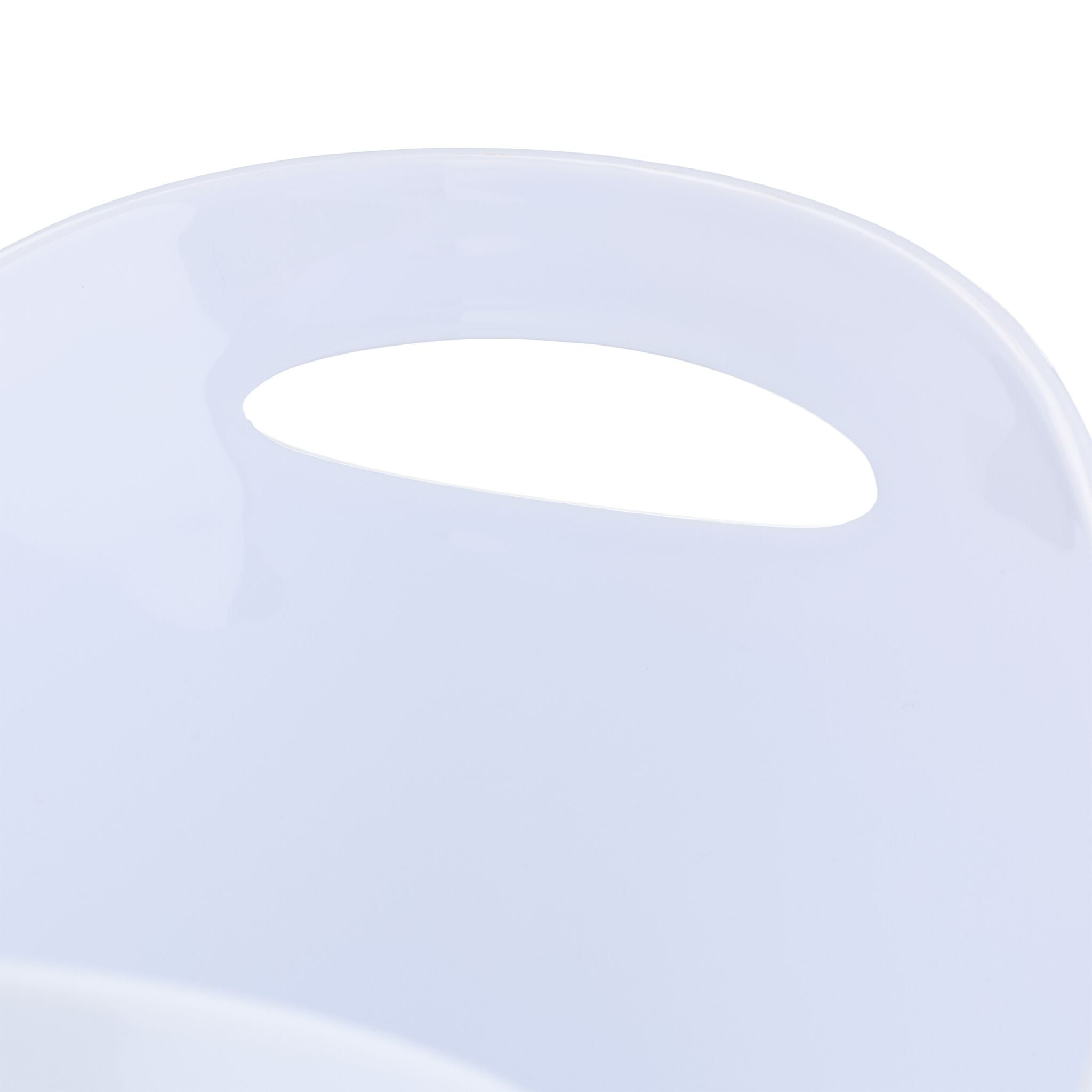 Sektkühler 8l in Weiss Weiss von Relaxdays