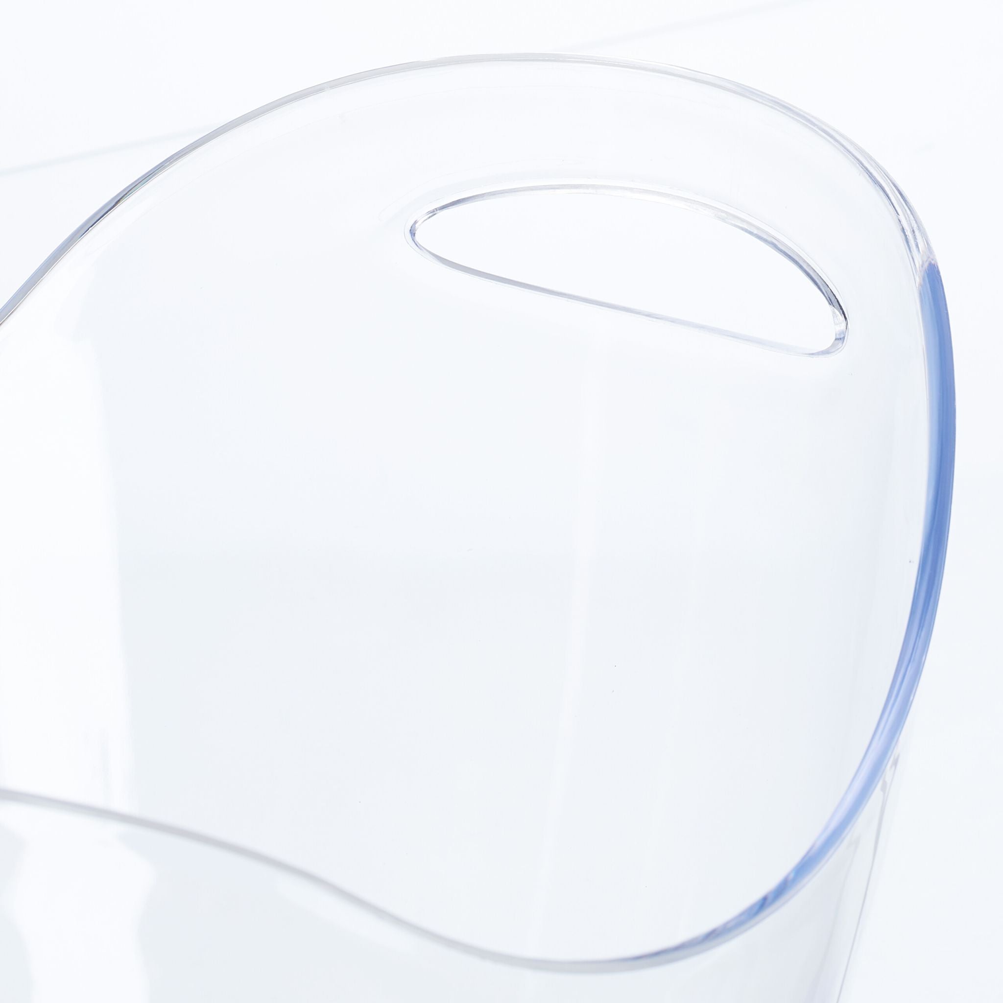 Eiseimer 8l transparent Transparent von Relaxdays