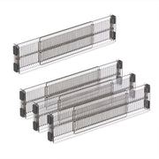 Schubladentrenner 16er-Set Transparent von Relaxdays