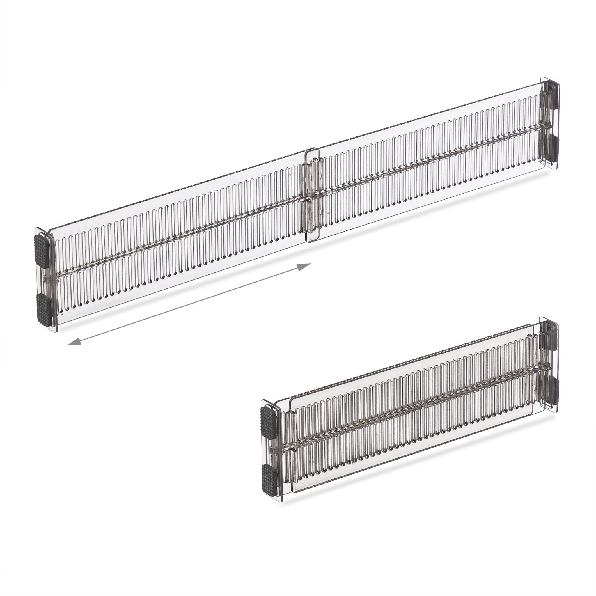 Schubladentrenner 16er-Set Transparent von Relaxdays