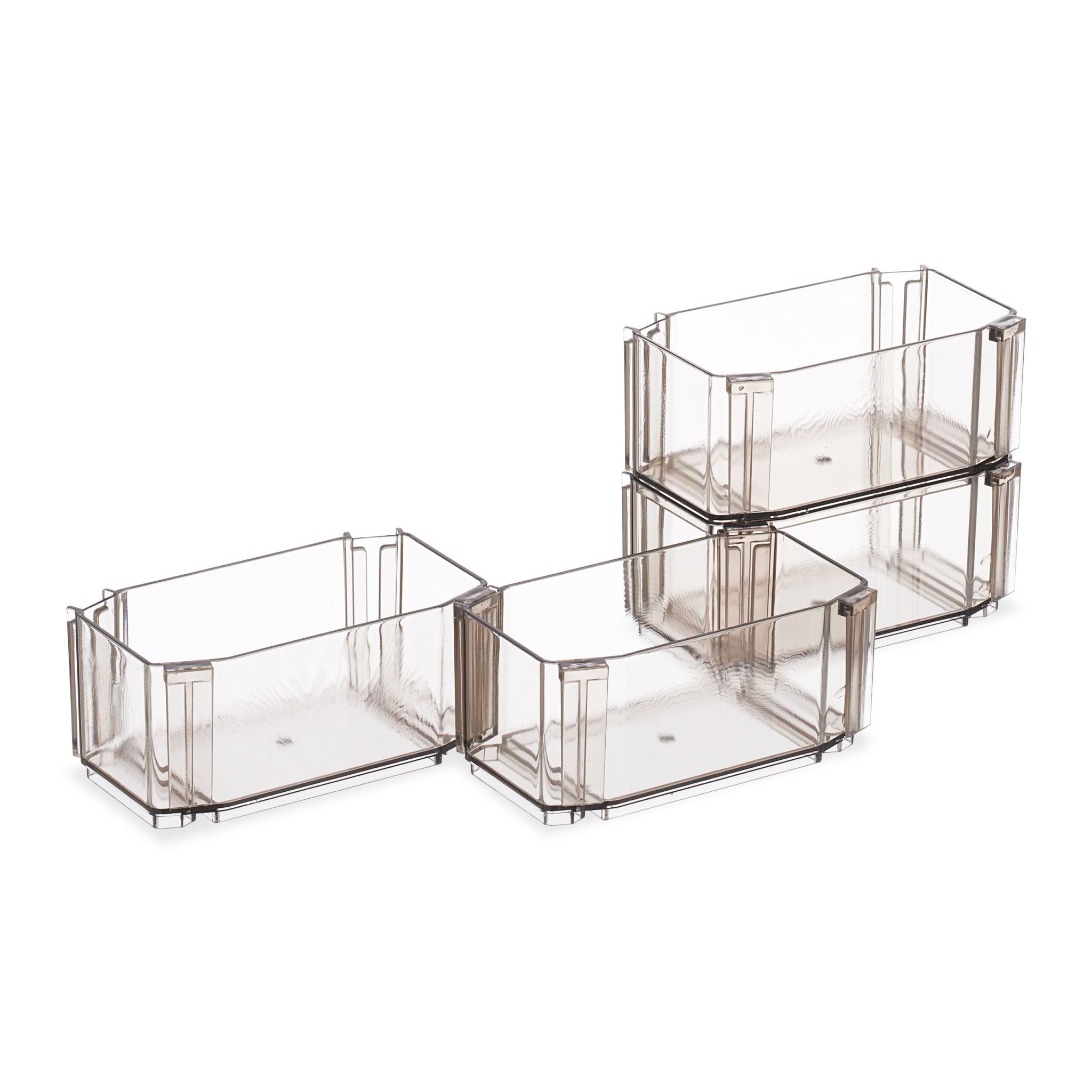 Schubladen Ordnungssystem 6tlg. Braun von Relaxdays