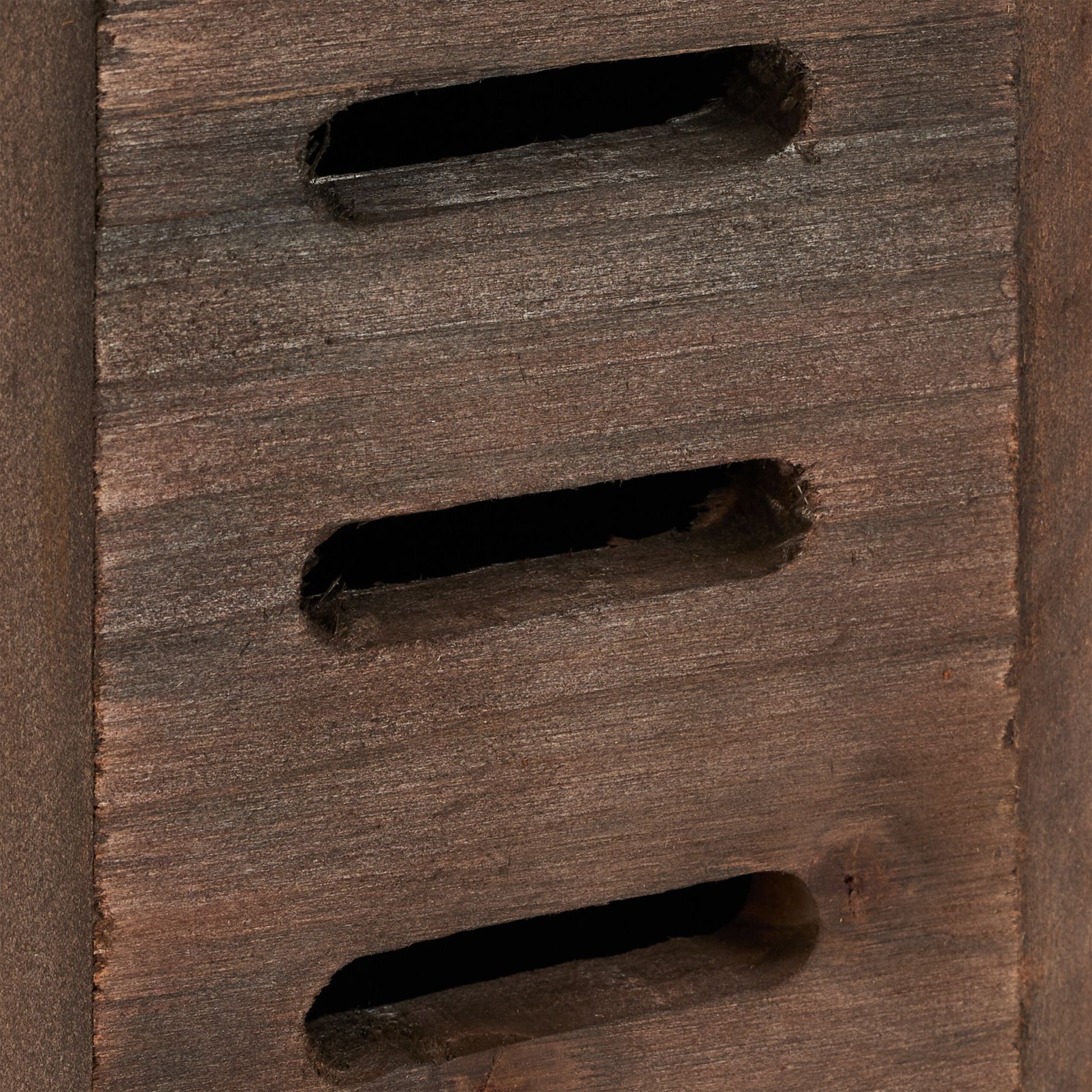 Marienkäferhaus Holz Braun von Relaxdays