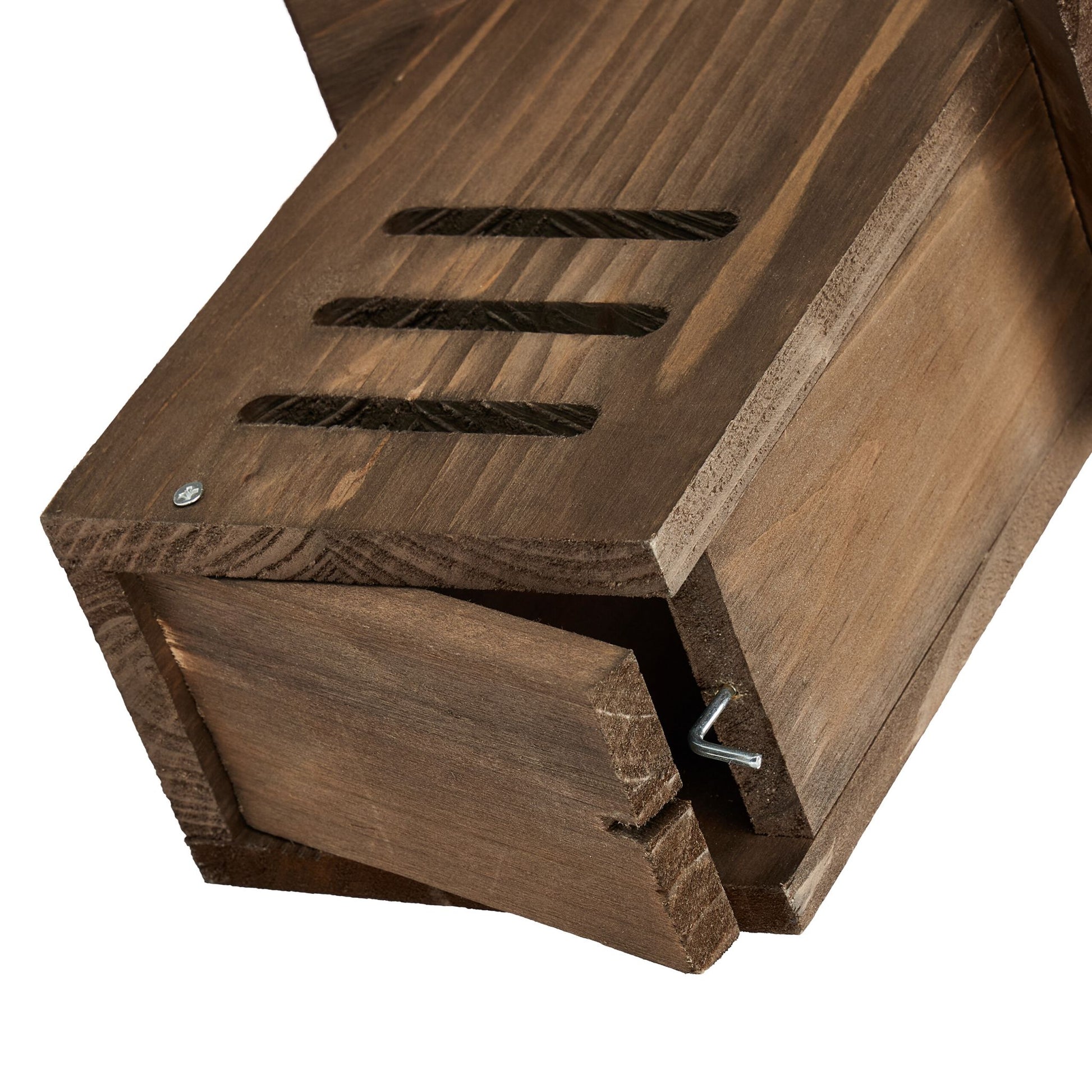 Marienkäferhaus Tannenholz braun Braun von Relaxdays