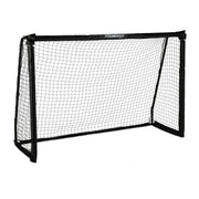 Fussballtor 120 x 180cm Weiss-Schwarz von Relaxdays
