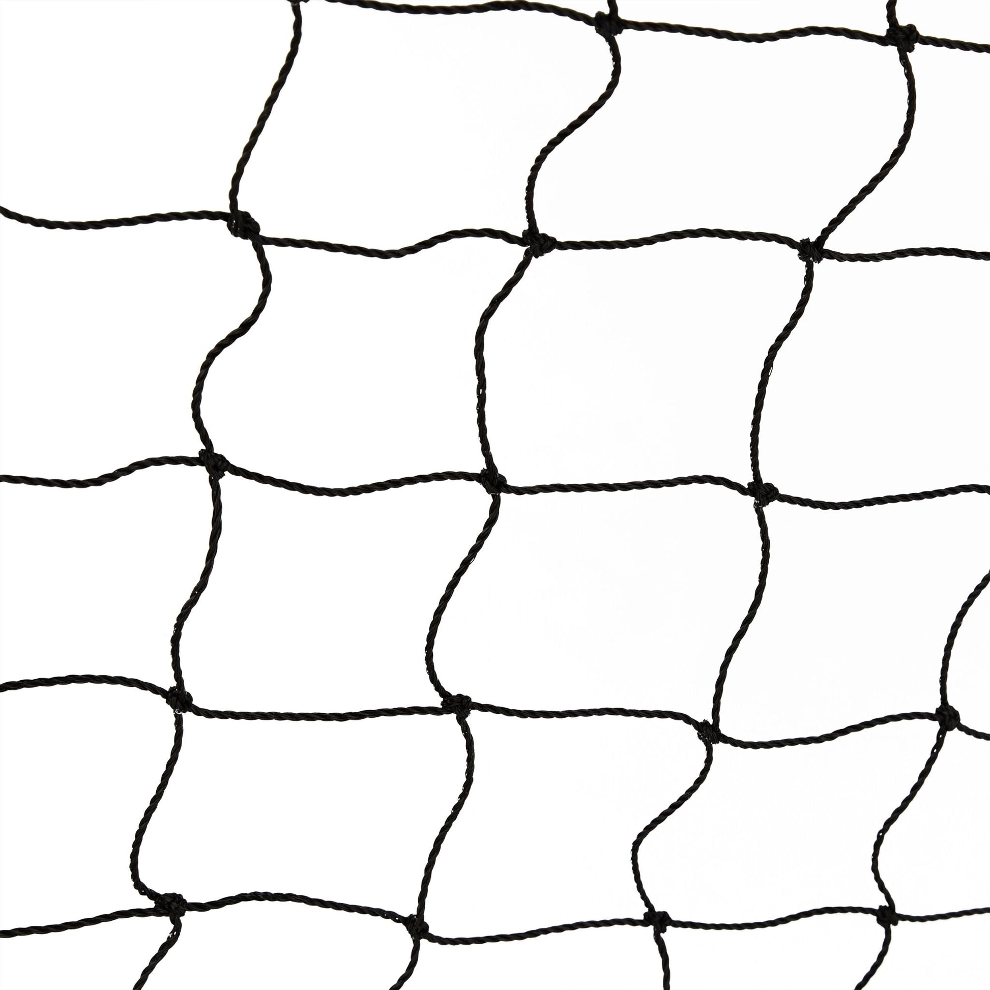 Fussballtor 120 x 180cm Weiss-Schwarz von Relaxdays