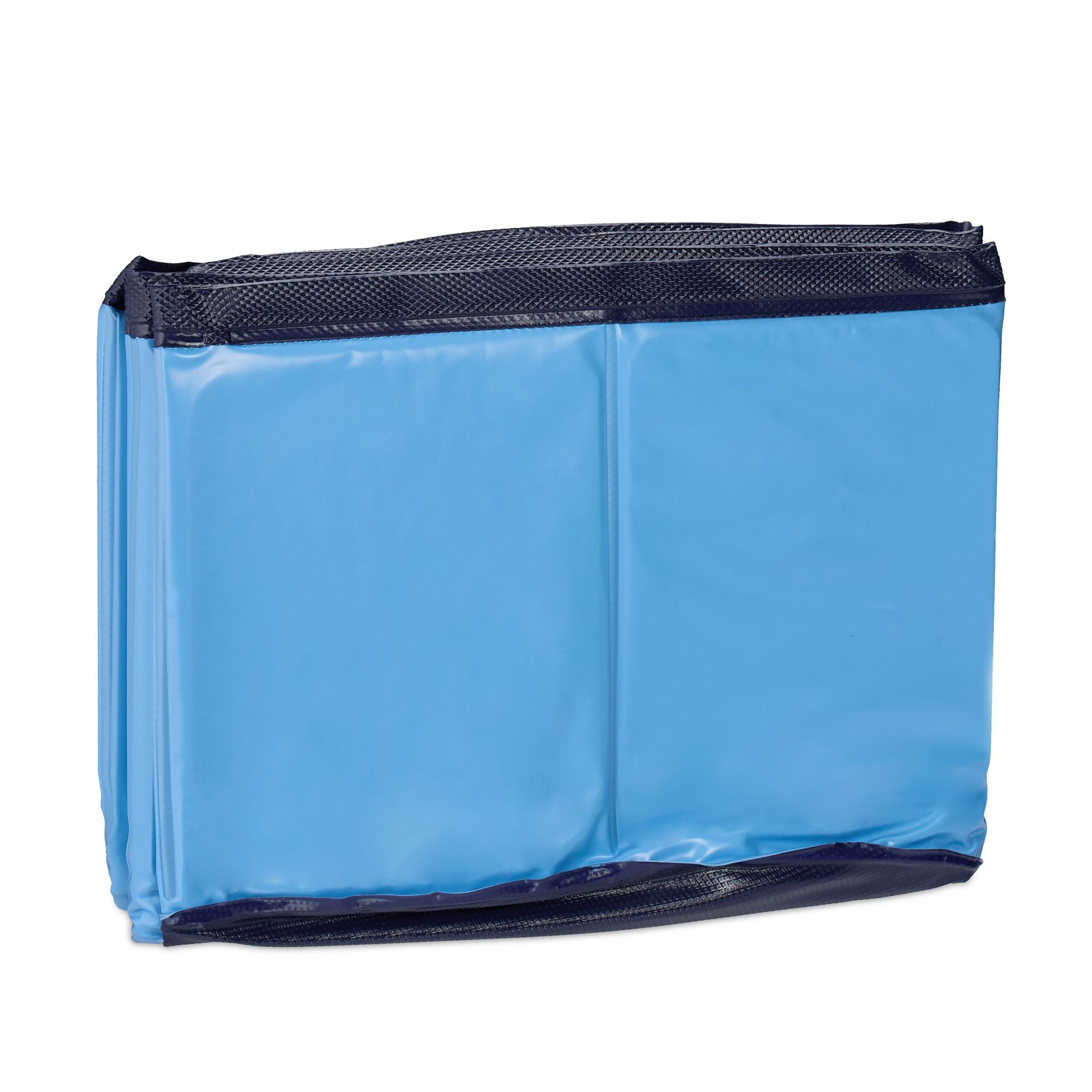 Hundepool 80x20cm Dunkelblau-Hellblau-Schwarz von Relaxdays
