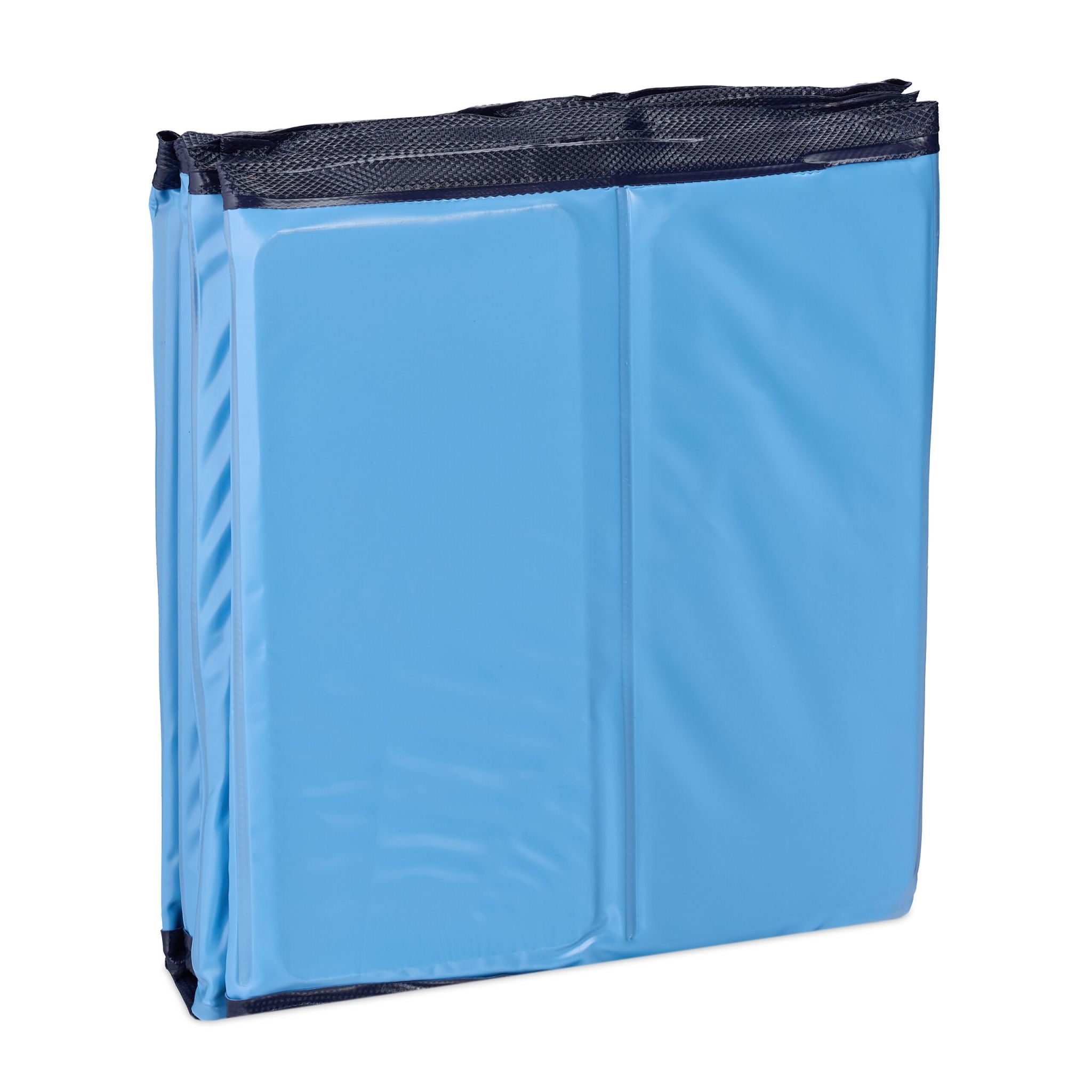 Hundepool 120x30cm Dunkelblau-Hellblau-Schwarz von Relaxdays