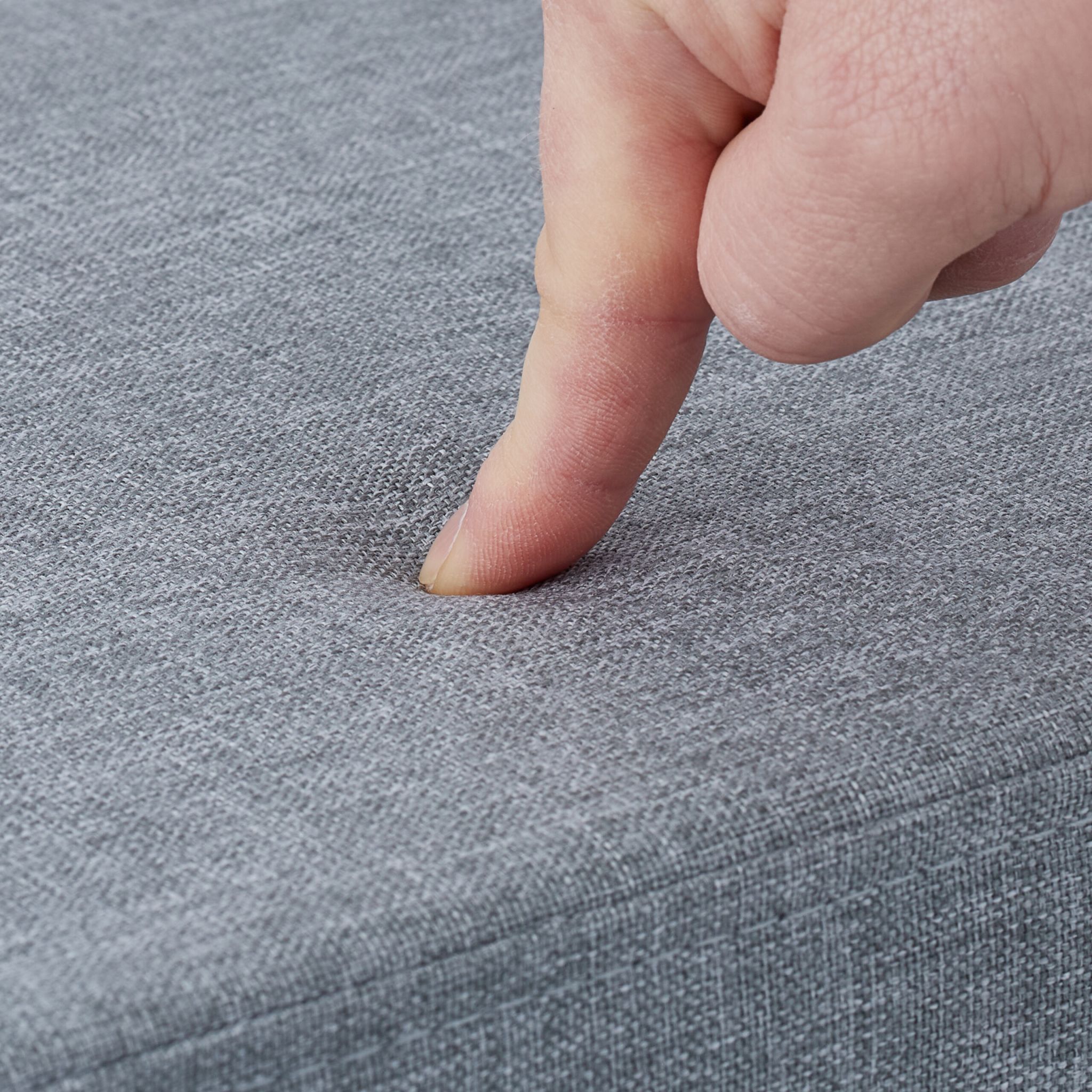 Sitzhocker mit Stauraum Grau von Relaxdays