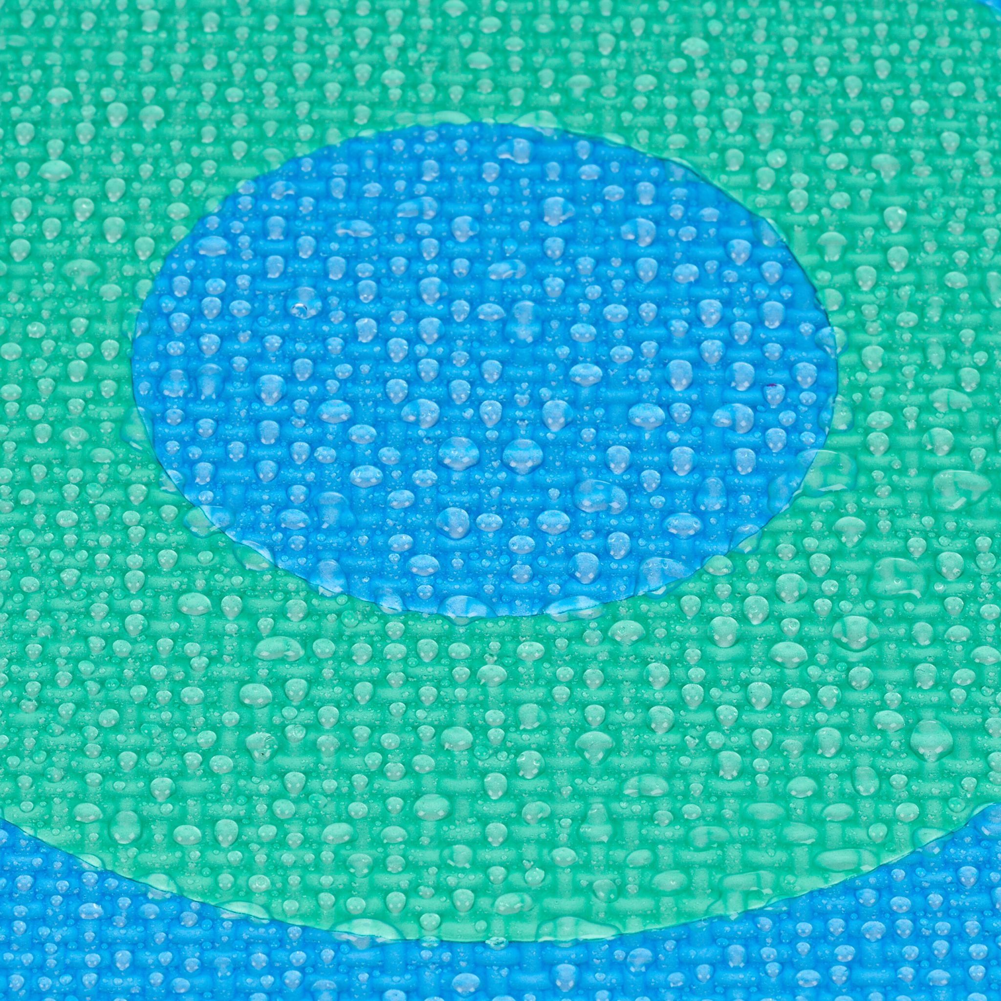 Puzzlematte ABC und Zahlen Blau-Grün-Rot von Relaxdays