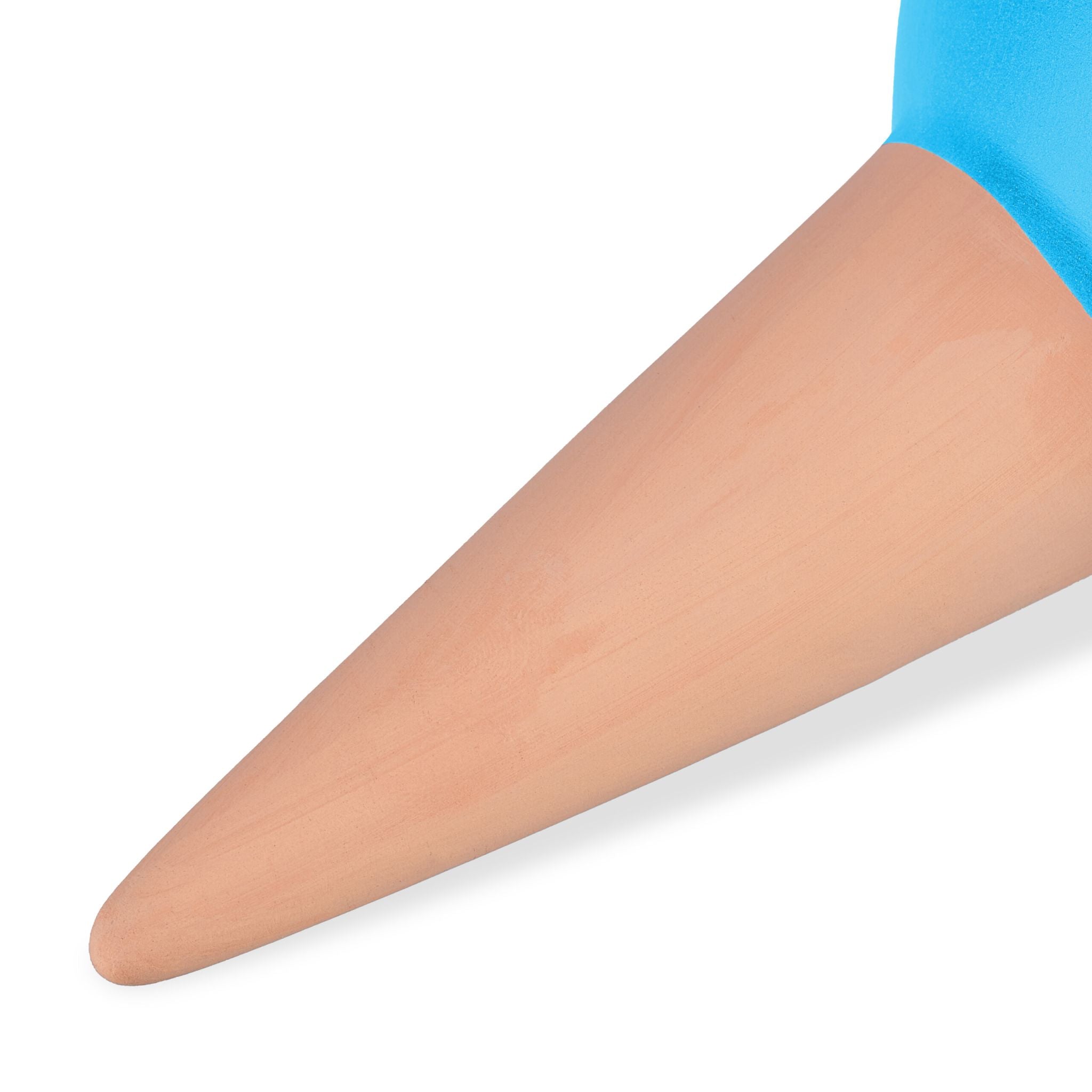 Tonkegel 4er-Set Blau-Hellbraun