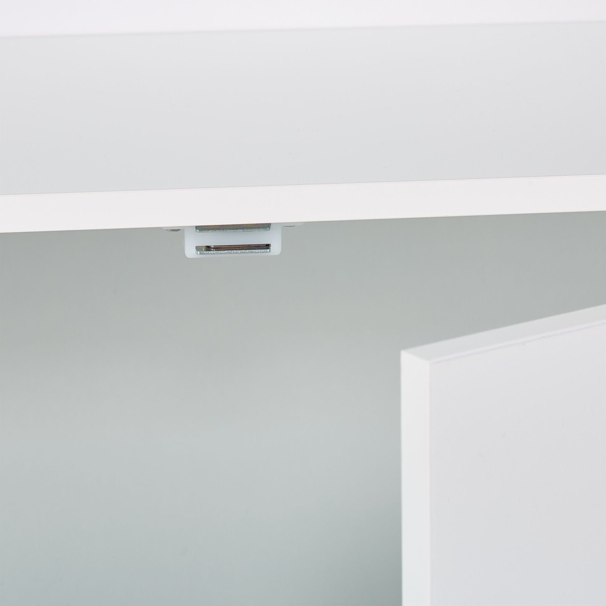 Kinderregal Hausform Weiss-Grau von Relaxdays