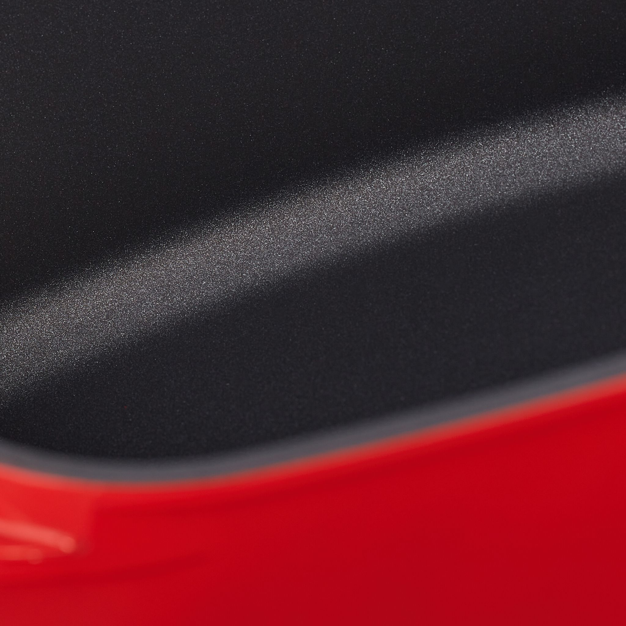 Bräter mit Deckel und Aromaknopf Rot-Silber-Transparent von Relaxdays