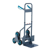 Treppensackkarre 200 kg Blau-Schwarz-Grau von Relaxdays