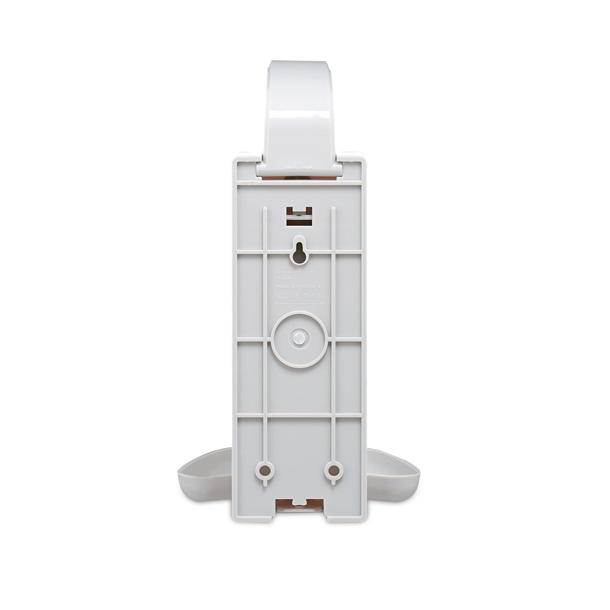 Desinfektionsspender 500 ml 2er-Set Weiss-Grau von Relaxdays