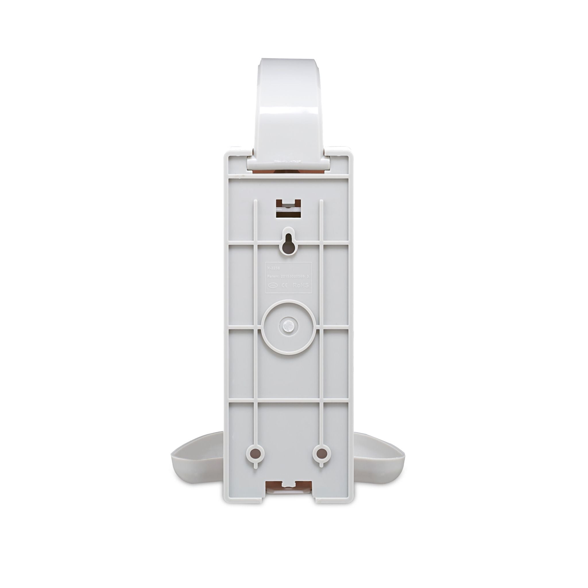 Desinfektionsspender 500 ml 2er-Set Weiss-Grau von Relaxdays