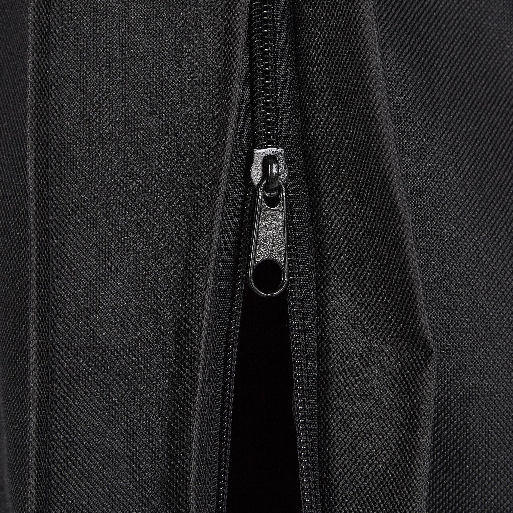 Kaminholzregal mit Abdeckung Schwarz von Relaxdays