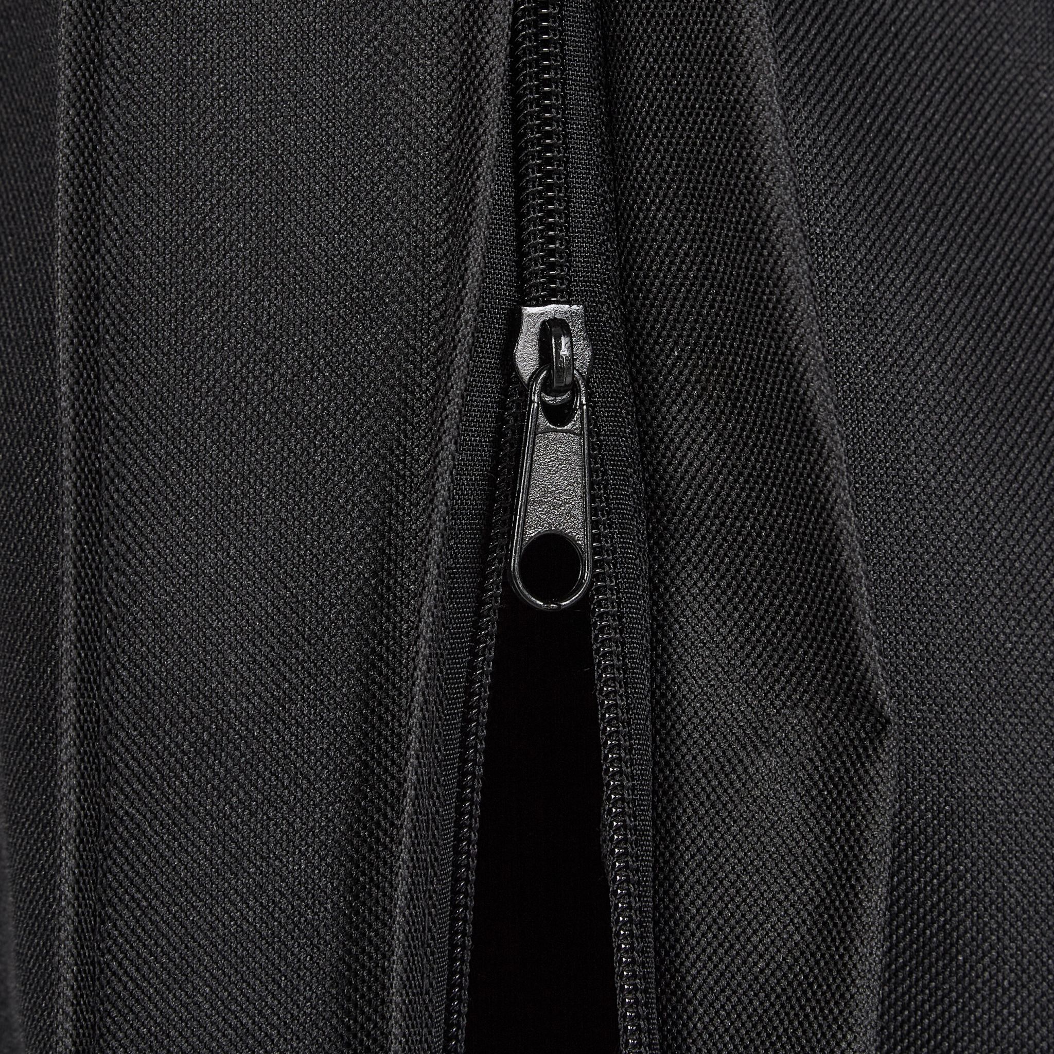 Kaminholzregal mit Abdeckung Schwarz von Relaxdays