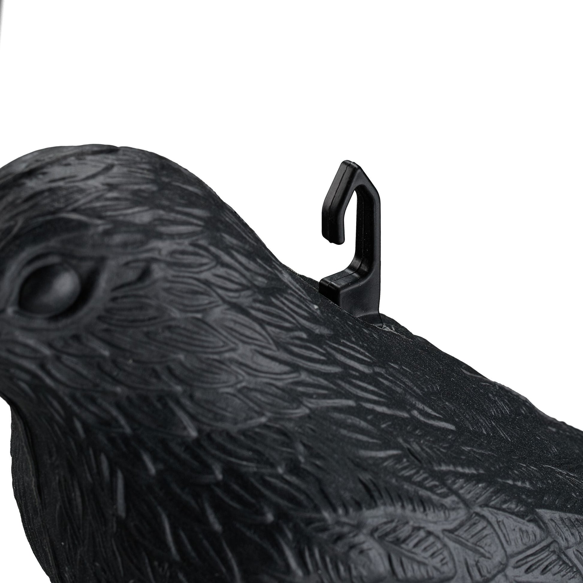 Vogelschreck Krähe 4er-Set Schwarz von Relaxdays
