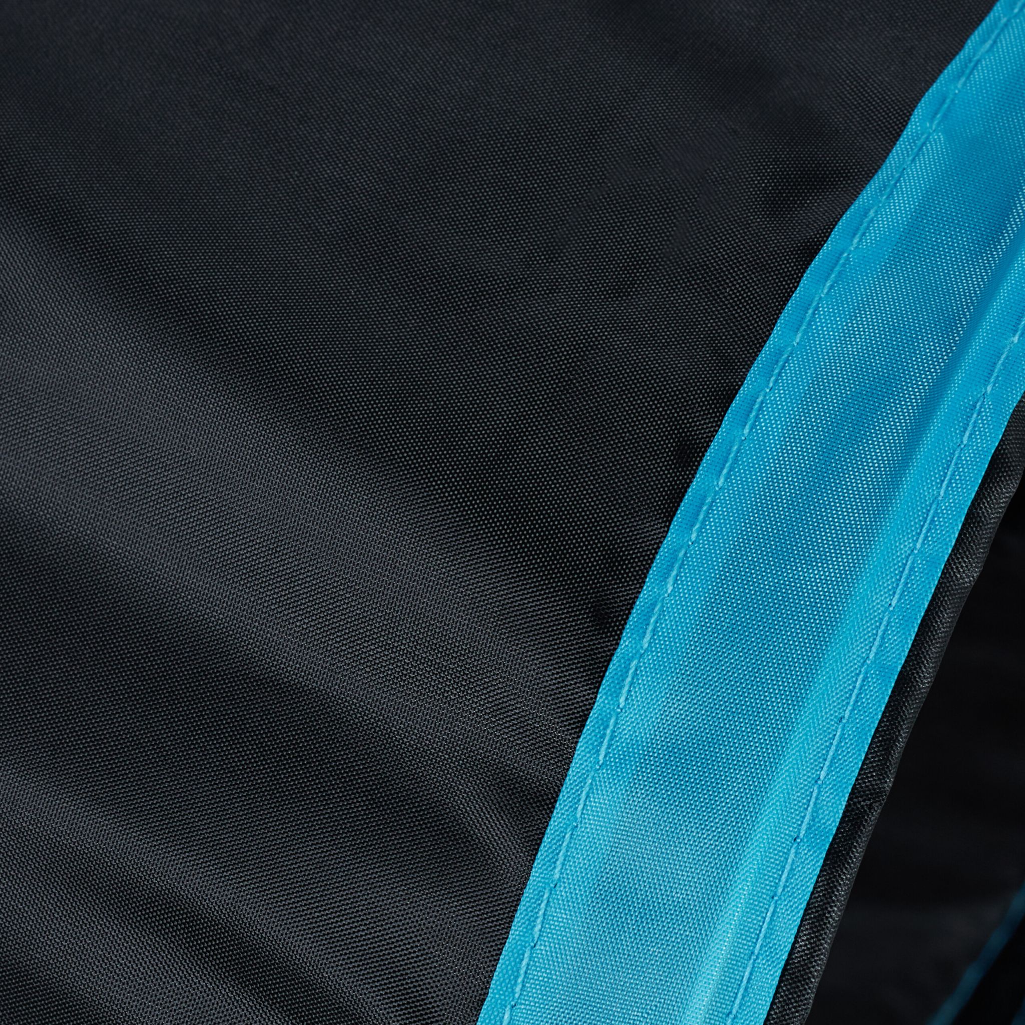Faltbarer Katzentunnel mit Spielzeug Blau-Creme-Schwarz von Relaxdays