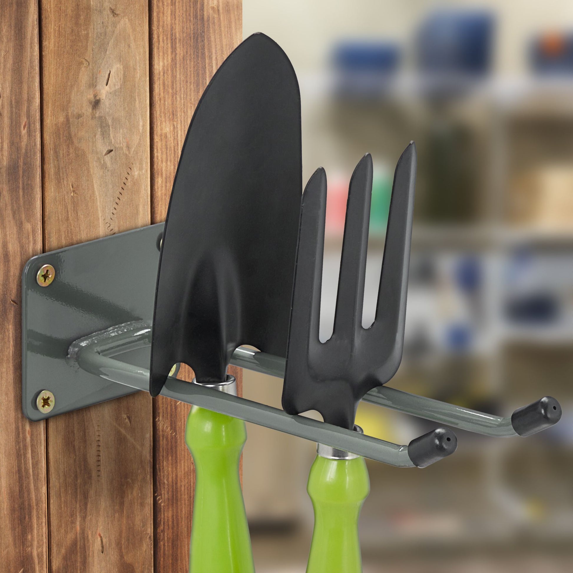 Langer Wandhaken 3er-Set Anthrazit-Schwarz von Relaxdays
