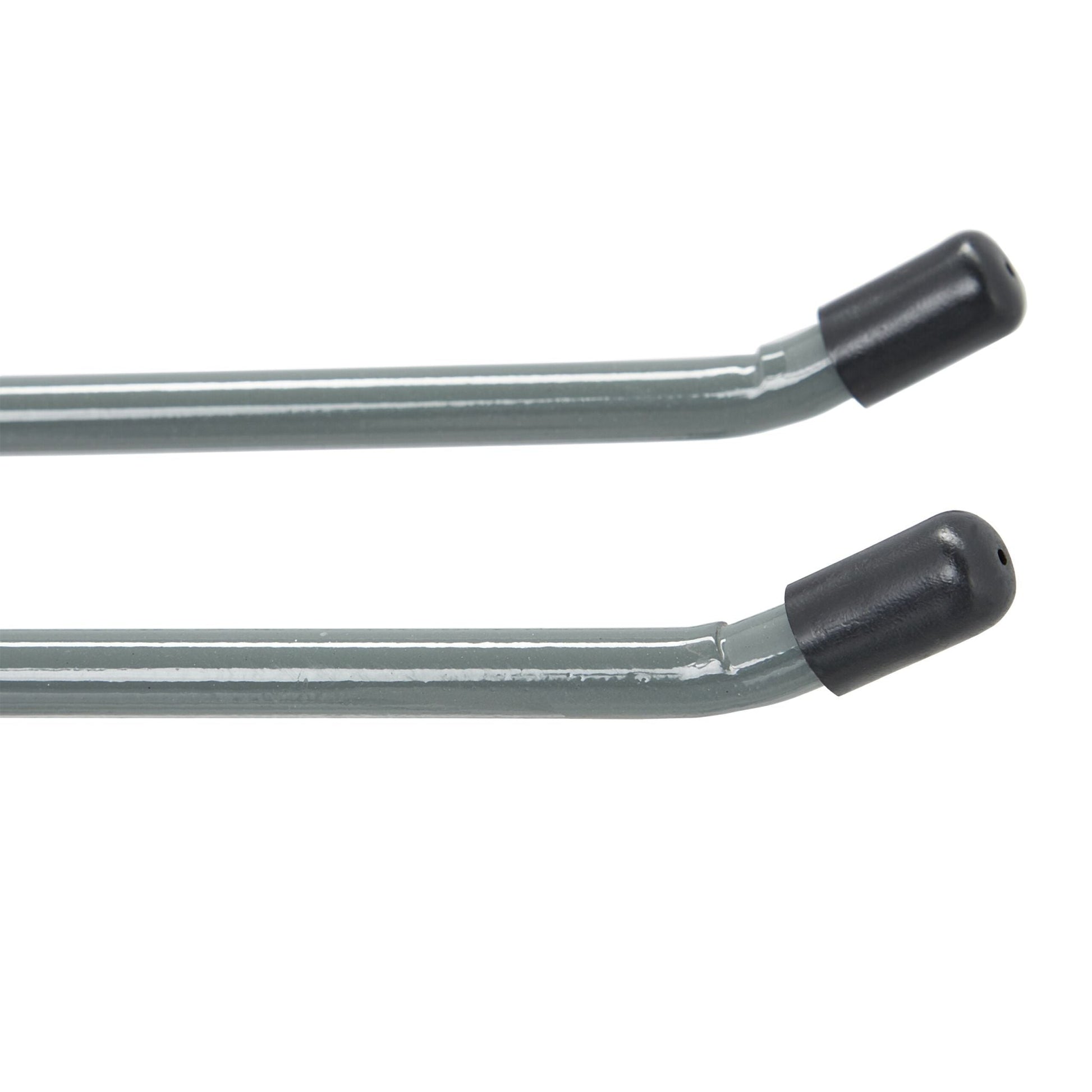 Langer Wandhaken 3er-Set Anthrazit-Schwarz von Relaxdays