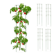Rankhilfe 120cm 5er-Set Dunkelgrün von Relaxdays
