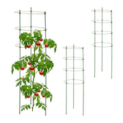 Tomatenturm 91cm 3er-Set Grün von Relaxdays