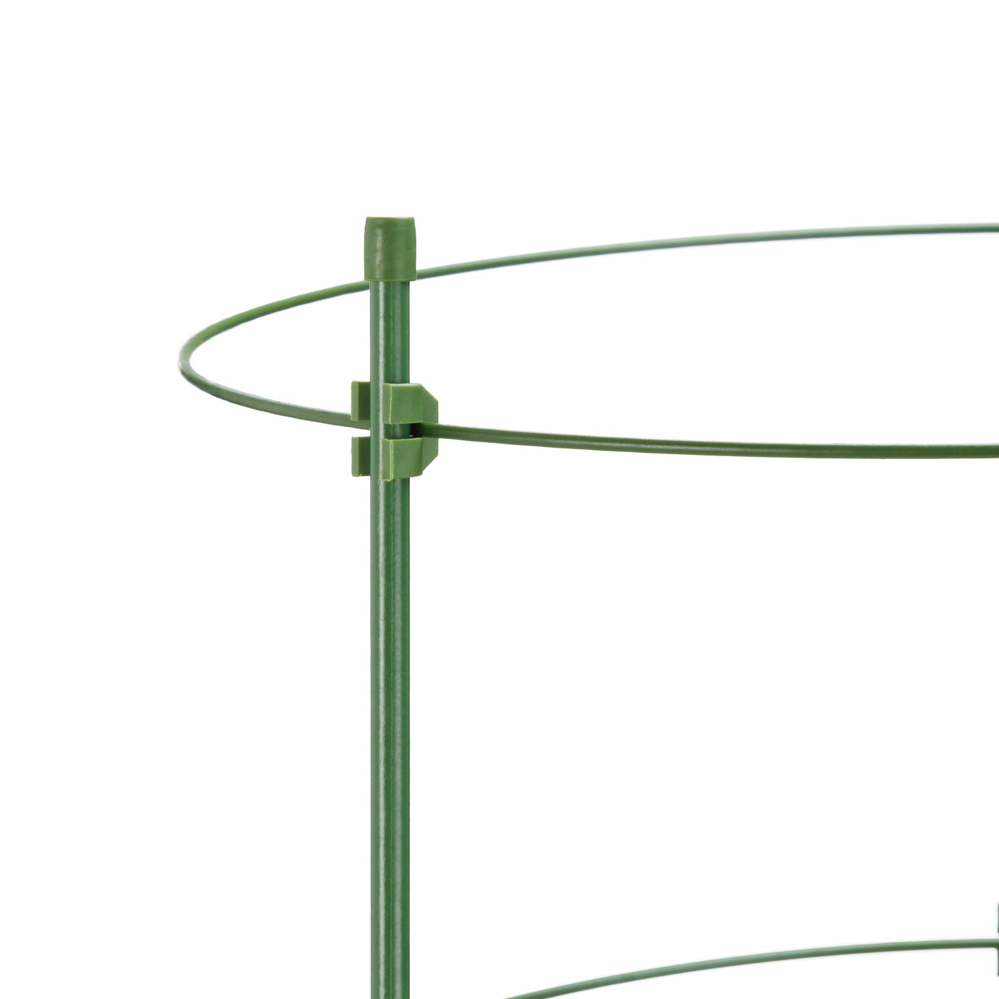 Tomatenturm 91cm 3er-Set Grün von Relaxdays