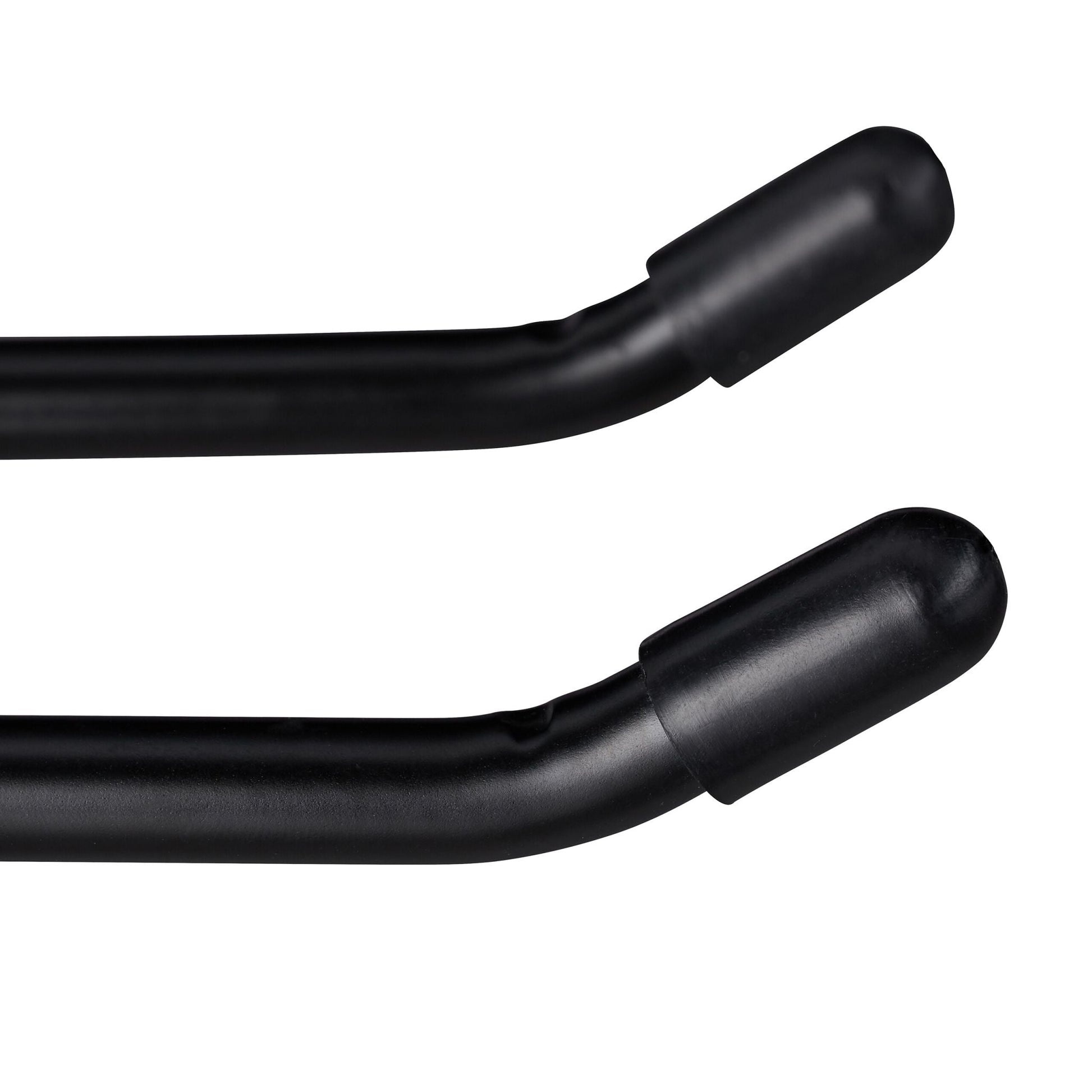 Langer Wandhaken 2er-Set Schwarz von Relaxdays