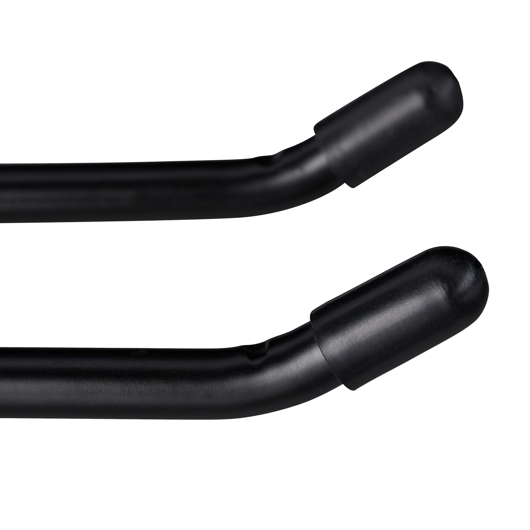 Langer Wandhaken 2er-Set Schwarz von Relaxdays