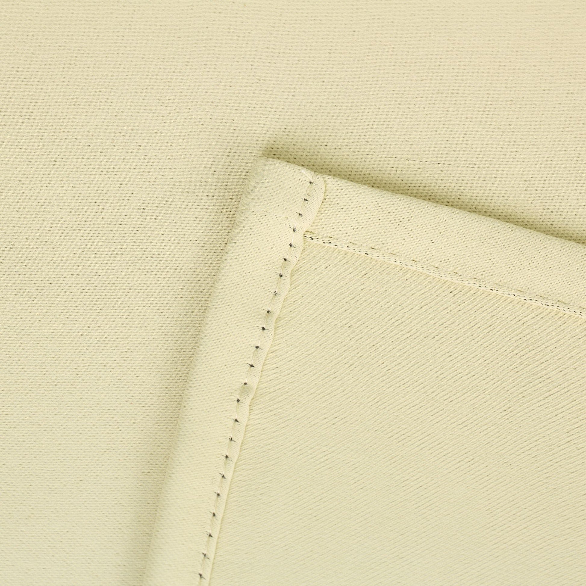 Vorhänge 2er-Set Beige von Relaxdays