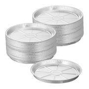 Runde Aluschalen 100er-Set Silber von Relaxdays