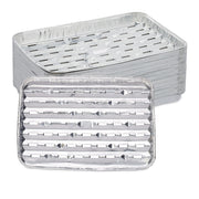 Grillschale Alu 40er-Set Silber von Relaxdays