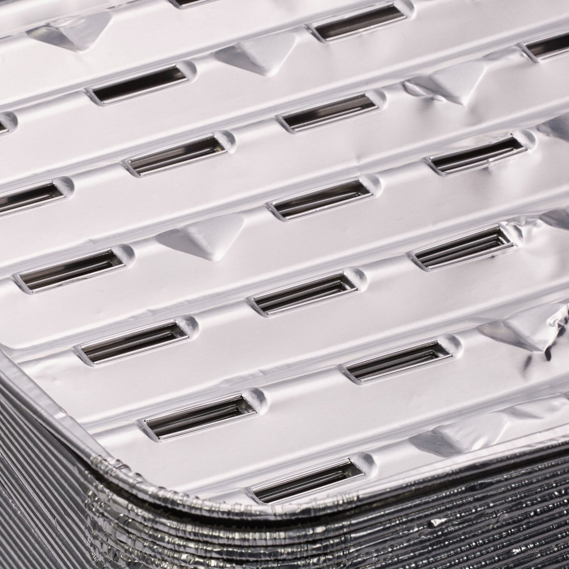 Grillschale Alu 40er-Set Silber von Relaxdays