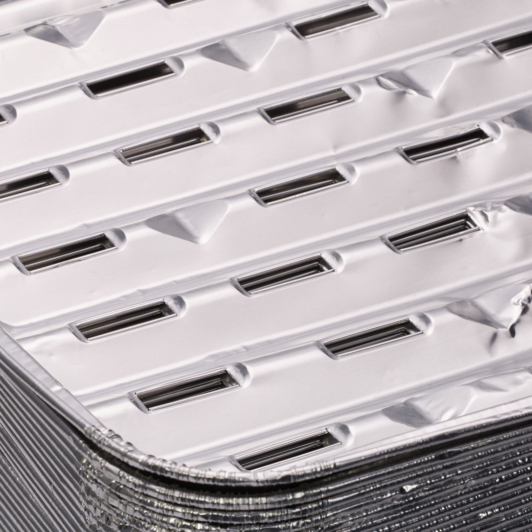Grillschale Alu 40er-Set Silber von Relaxdays