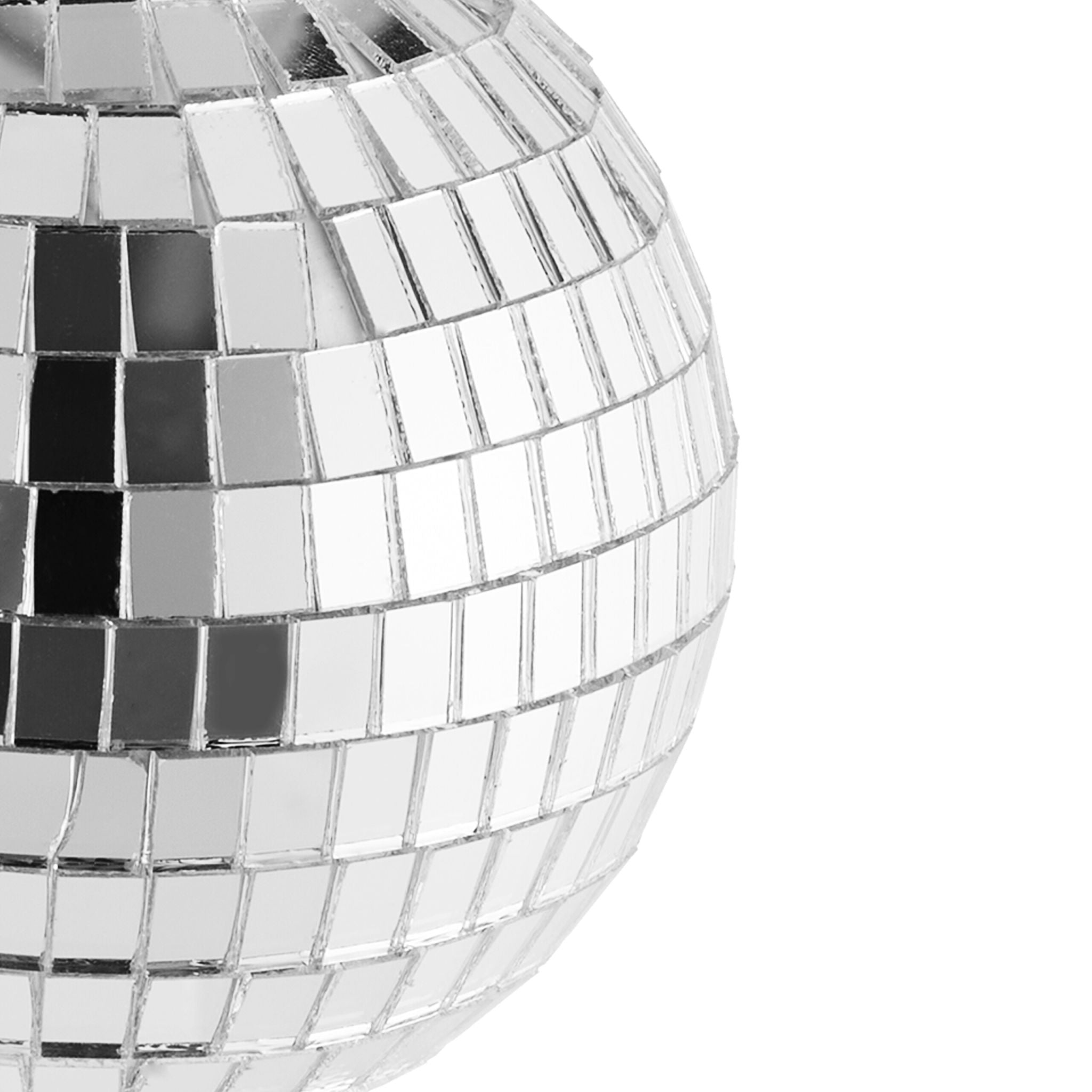 Mini Discokugel 15er-Set Silber von Relaxdays