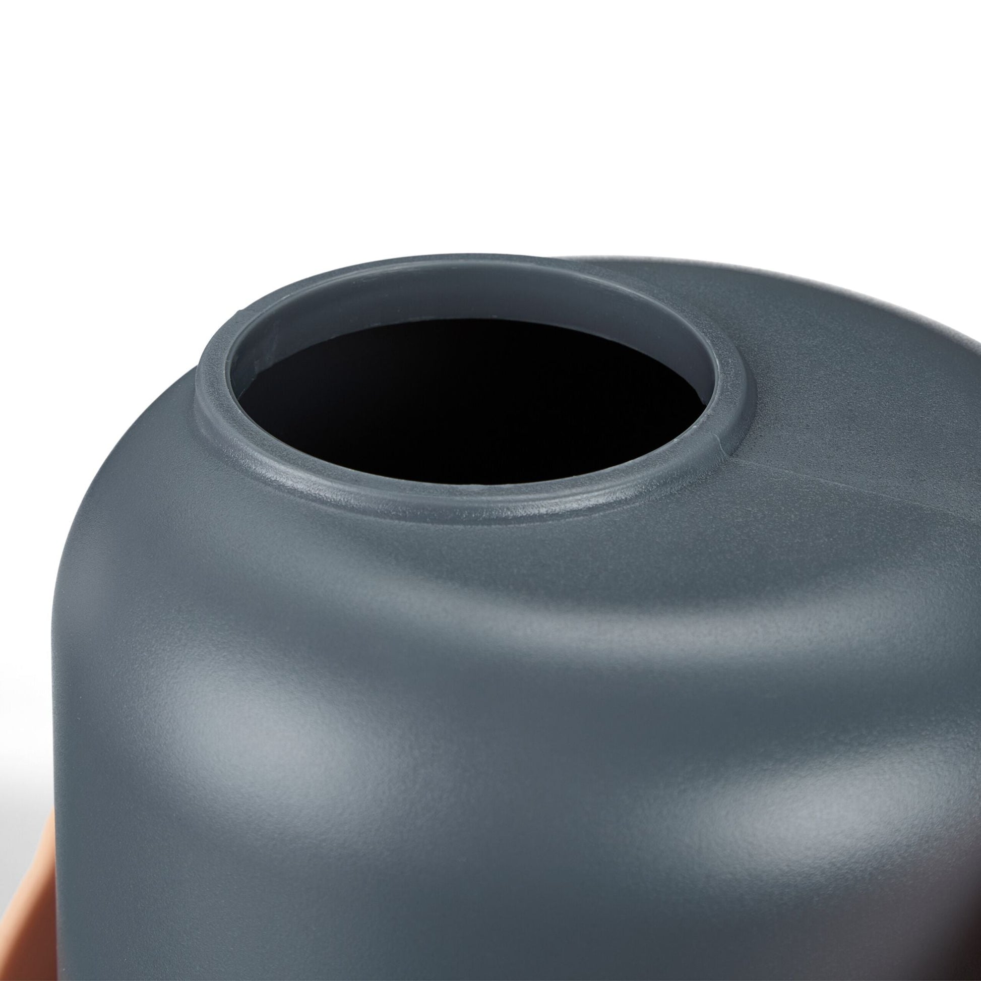 Giesskanne Zimmerpflanzen 1,7 Liter Anthrazit-Hellbraun von Relaxdays