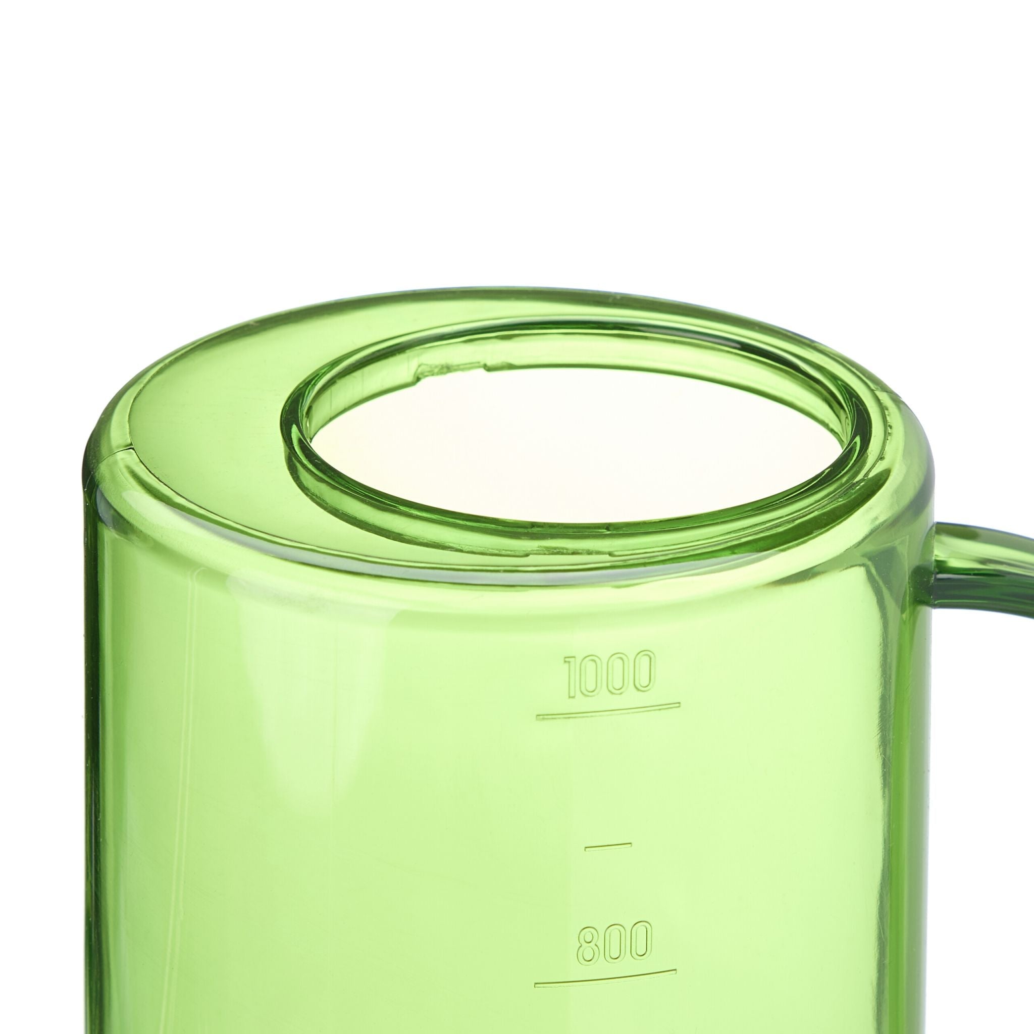 Giesskanne Zimmerpflanzen 1 Liter 2er-Set Grün-Silber-Grau von Relaxdays