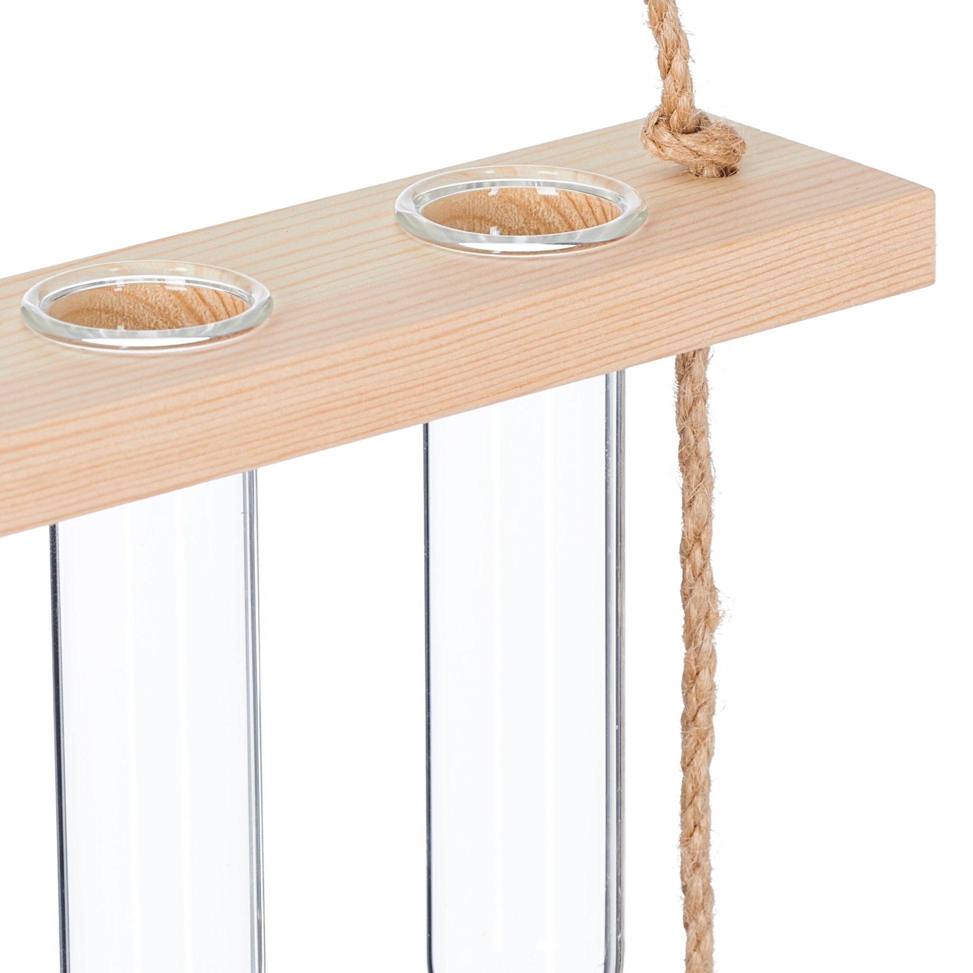 Hängende Pflanzen Vermehrungsstation Hellbraun-Transparent von Relaxdays
