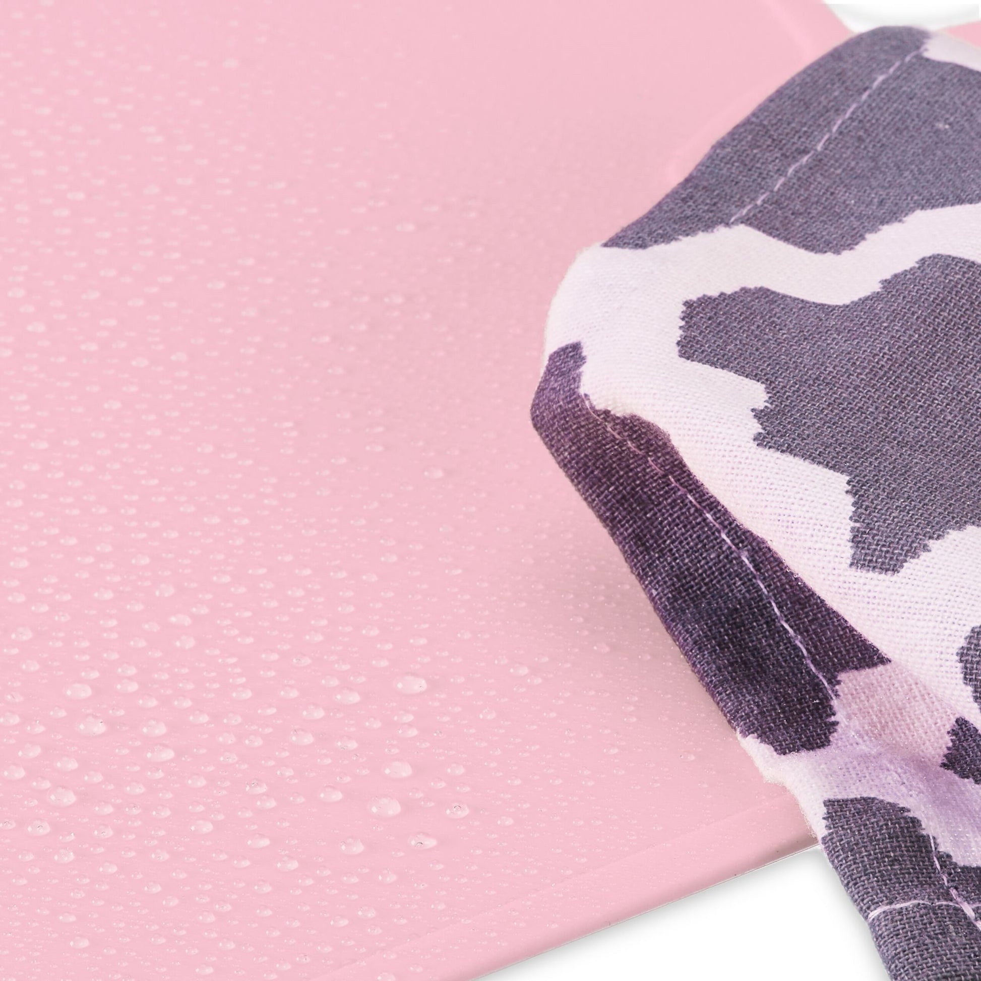 Platzdeckchen für Kinder in Wolkenform Rosa von Relaxdays