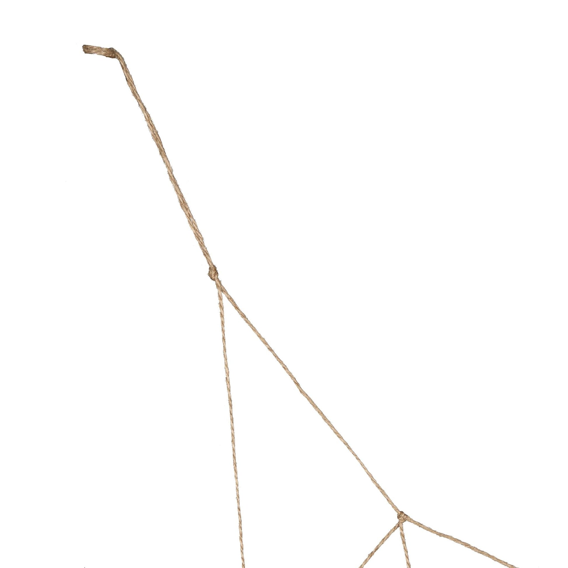 Ranknetz Jute Hellbraun von Relaxdays